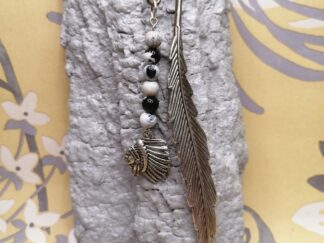 Marque-page Agate-feu blanche