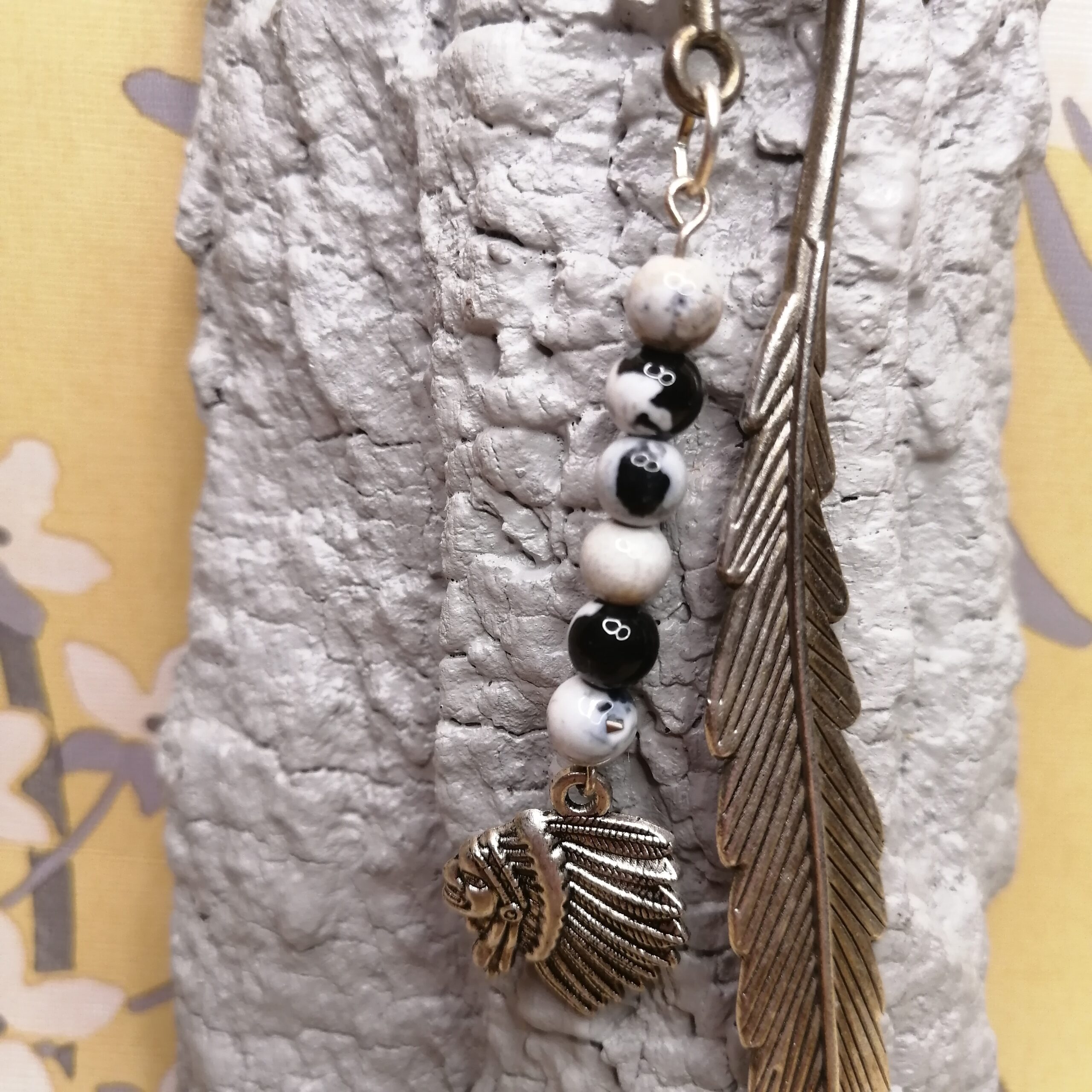 Marque-page Agate-feu blanche – Image 2