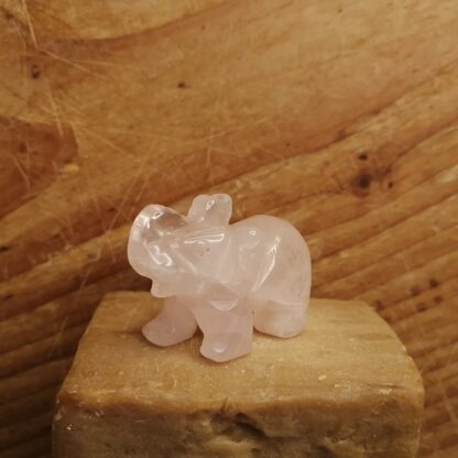 Eléphant Quartz Rose – Image 3