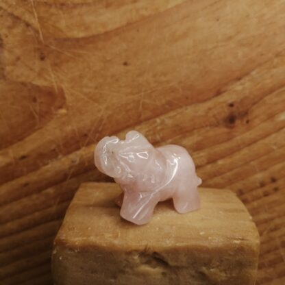 Eléphant Quartz Rose – Image 2