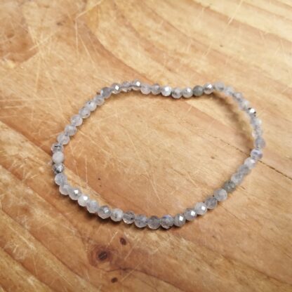 Bracelet Labradorite 4mm facetté