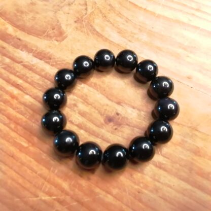 Bracelet Obsidienne Oeil céleste 16mm