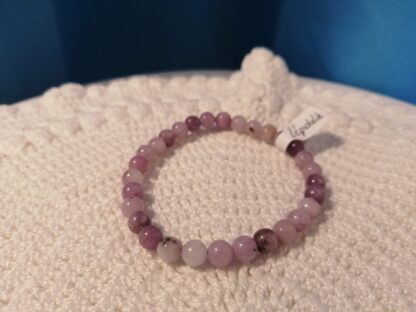 Bracelet Lépidolite 6mm