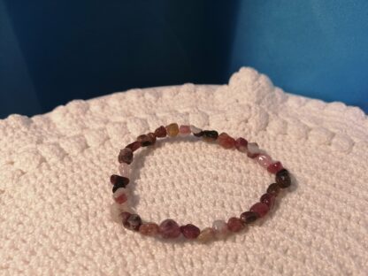 Bracelet Grains Tourmaline multicolore