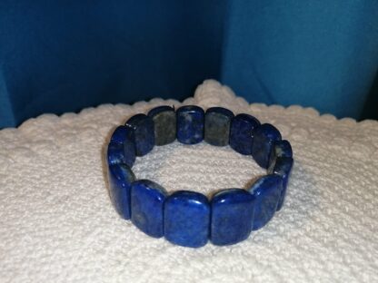 Bracelet Lapis Lazuli plaques – Image 2