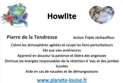 Howlite Ange n°2 – Image 2