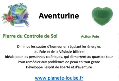 Aventurine verte goutte – Image 2