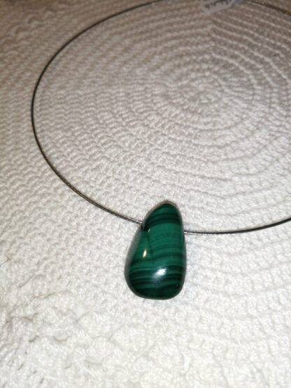 Malachite collier rigide – Image 2