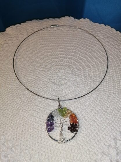 7 Chakras collier rigide