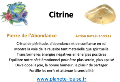 Citrine et strass Bague – Image 2