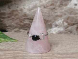 Spinelle et strass Bague n°1