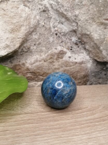 Apatite bleue Sphère