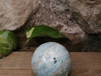 Aragonite Bleue ou Calcite des Caraïbes Sphère n°2