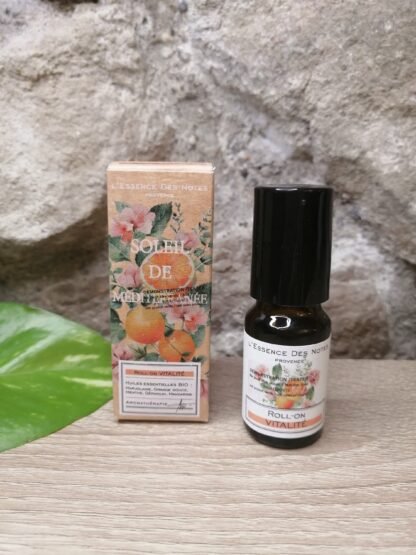 Roll-On Vitalité Bio, Soleil de Méditerranée