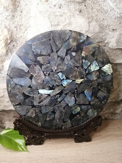 Labradorite plaque