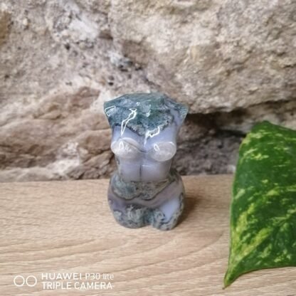 Agate Mousse Buste n°1