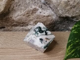 Agate Arbre forme à faces