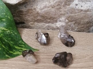 Quartz Elestial Fumé brut