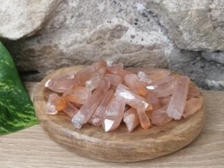 Quartz Hématoïde rouge pointe