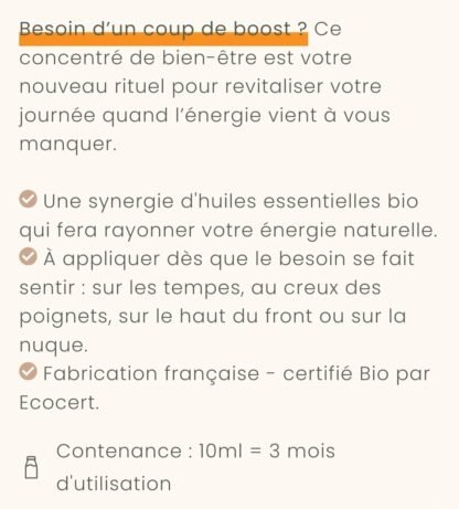 Roll-On Vitalité Bio, Soleil de Méditerranée – Image 2