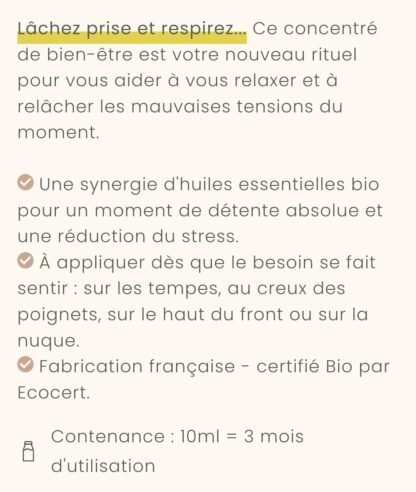 Roll-On Relaxation Bio, Chant des Cigales – Image 2