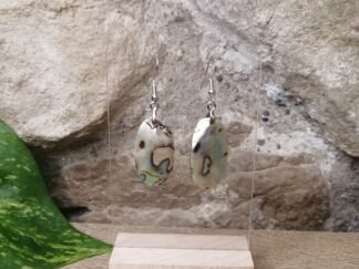 Nacre Abalone Boucles n°3