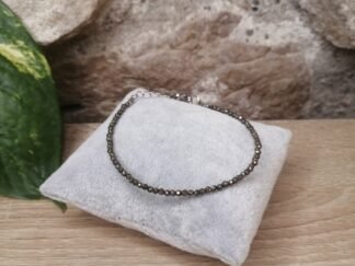Pyrite Bracelet micro facettes