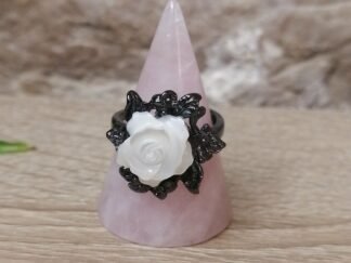 Nacre Blanche Bague n°2