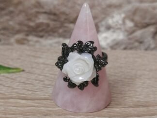 Nacre Blanche Bague n°3