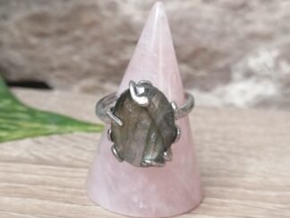 Labradorite facettée Bague n°2