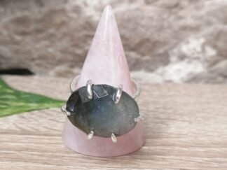 Labradorite facettée Bague n°3