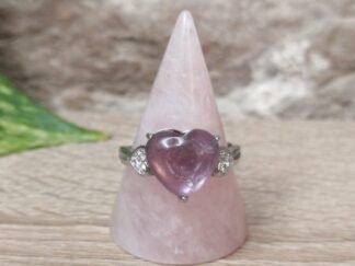Lépidolite Mica Bague