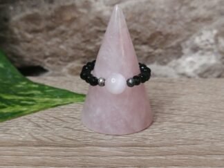 Kunzite et
Spinelle Bague