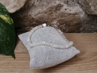 Péristérite facettée Bracelet