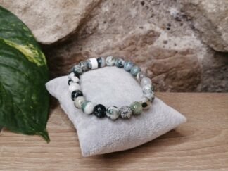 Agate Arbre Bracelet 8mm