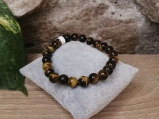 Œil de Tigre Bracelet  8mm