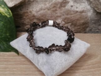 Quartz Fumé Bracelet baroque