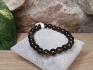 Quartz Fumé Bracelet 8mm