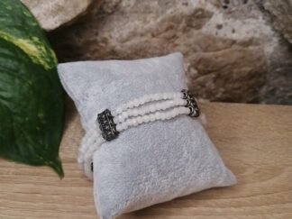 Pierre de Lune Bracelet facetté
