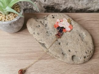 Jaspe rouge et son bouquet marque-pages