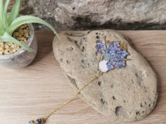 Sodalite et son bouquet marque-pages