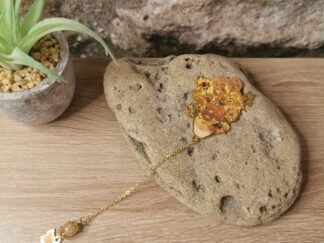 Citrine et son bouquet marque-pages