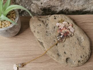 Agate Sakura Fleur de cerisier et son bouquet marque-pages