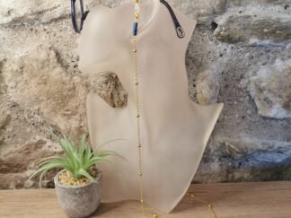 Lapis Lazuli cordon doré